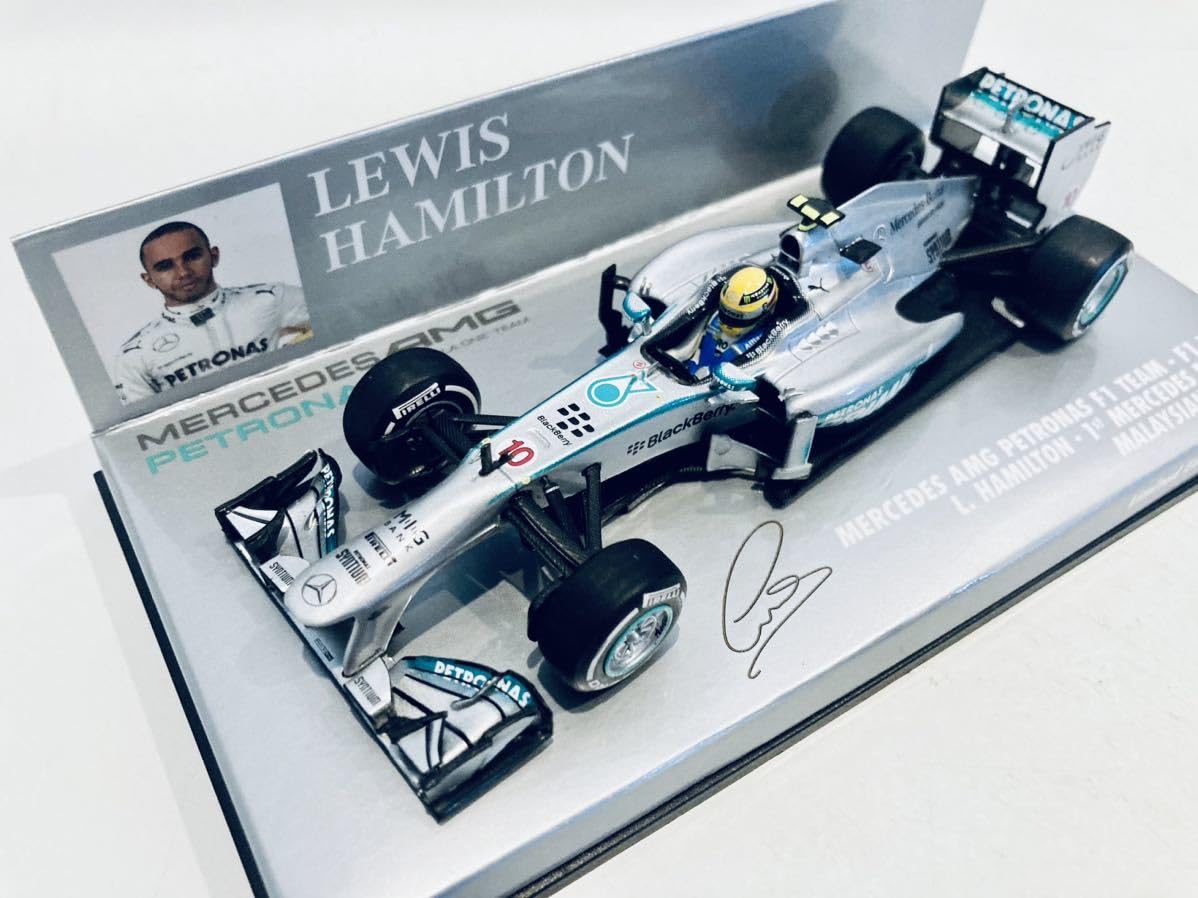 Amazon | 1/43 Minichamps メルセデス AMG F1 W04 L.ハミルトン 1st