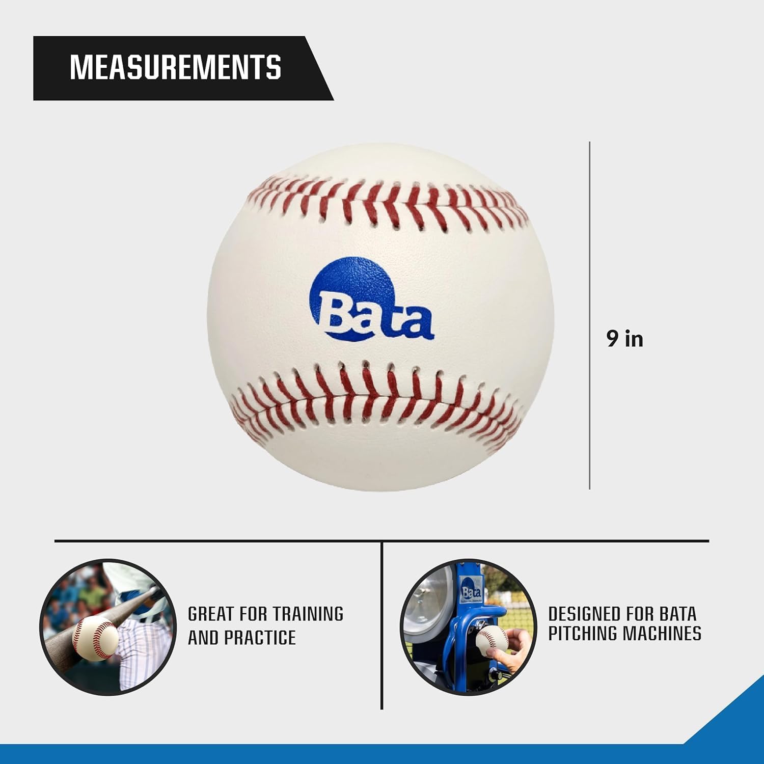 BATTING CAGES INC. BCI Bucket of 36 Pitching Machine Baseballs, 6 Gallon with Foam Seat Lid