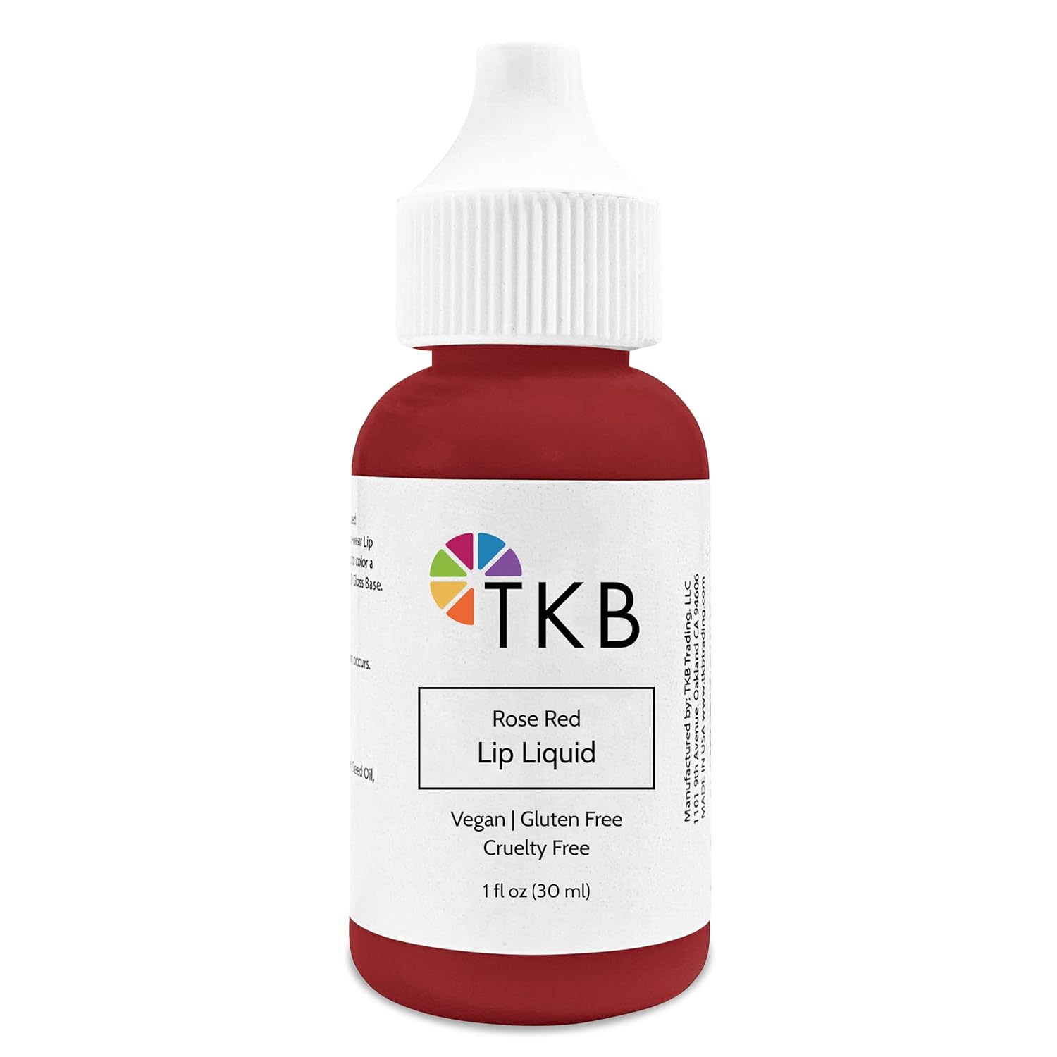 TKB Lip Liquid Color Liquid Lip Color for TKB Gloss Base DIY Lip Gloss Pigmented Lip Gloss and