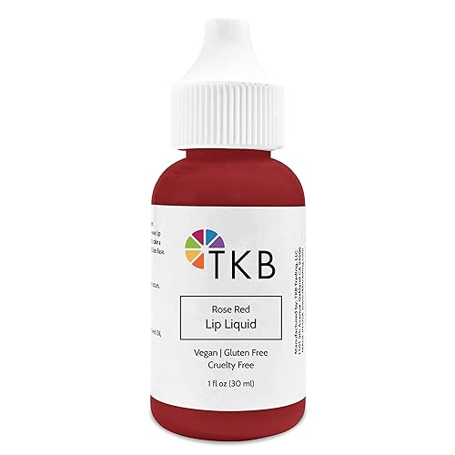 TKB - Color líquido de labios  Color de labios líquido para base brillante TKB, brillo de labios para bricolaje, brillo de labios pigmentado y