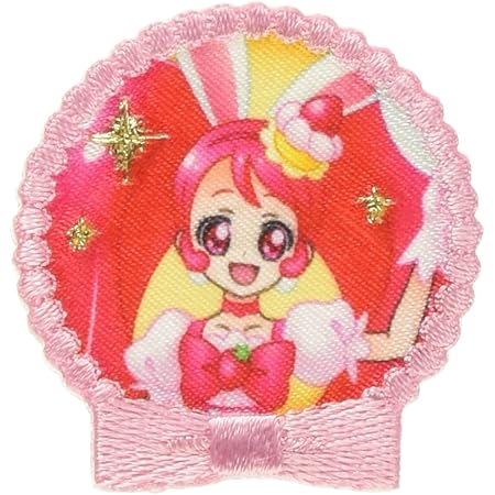 Amazon パイオニア ワッペン キラキラ プリキュアアラモード アイロンシール両用タイプ Cu400 Cu74 ワッペン アップリケ 通販