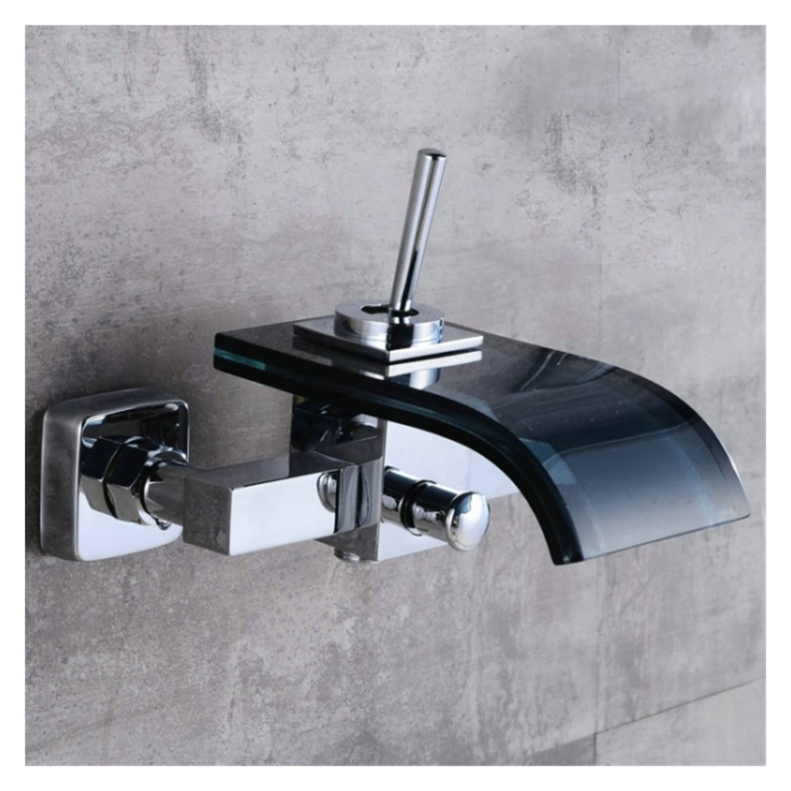 Robinet cascade mural pour lavabo de salle de bain moderne LH-8001