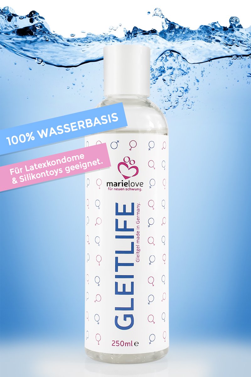 Gleitgel neutrales Langzeit Gleitmittel auf Wasserbasis wasserbasiert - für  Silikonspielzeug geeignet - geruchlos geschmacklos - für Männer Frauen und  Paare - Anal und Vaginal