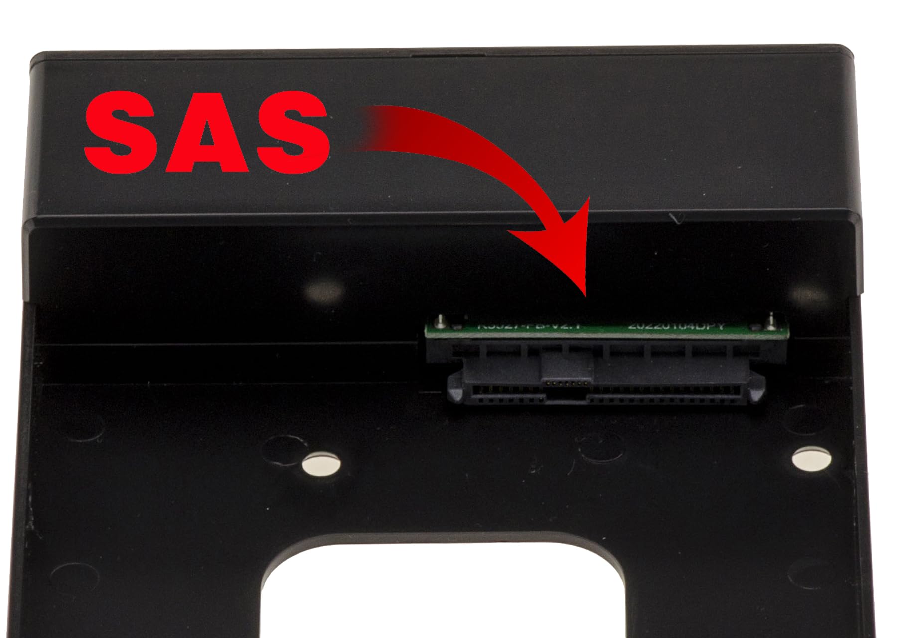 KALEA-INFORMATIQUE Contenitore metallico per disco SAS Collegamento USB3.2 Gen 2x1 10G Alimentazione 12V 2A Supporto 18TB - USB Serial Attached SCSI SAS HDD Dock
