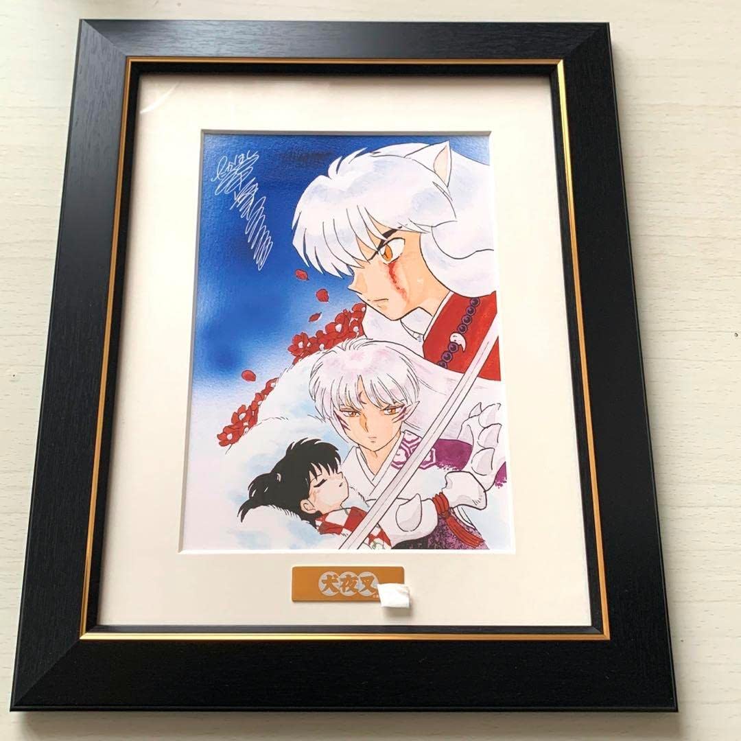 殺生丸 りん 複製原画 半妖の夜叉姫 犬夜叉 複製原画 A5 せつな と