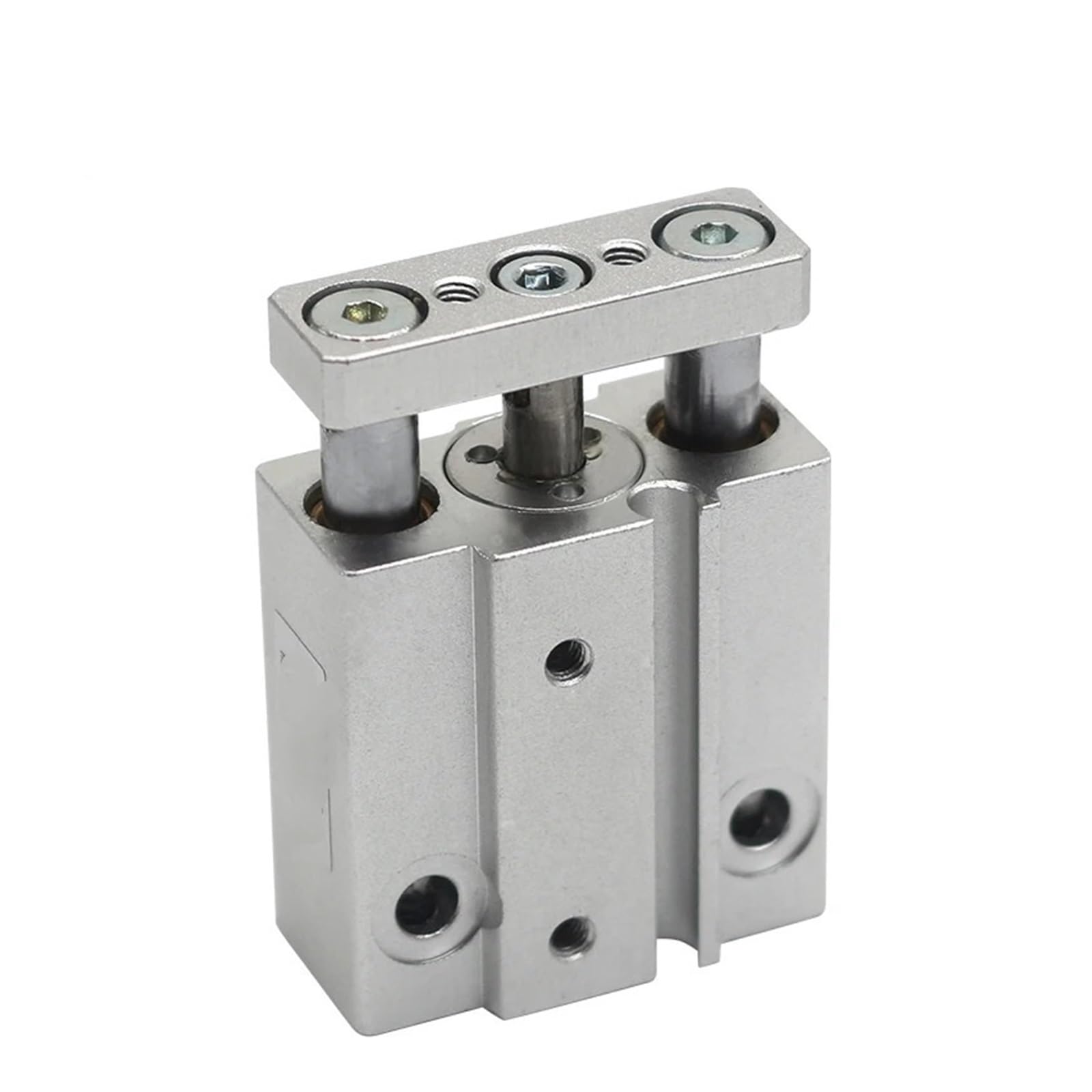 Cilindro miniatura MGJ6-15 con barra guía e imán integrado para automatización