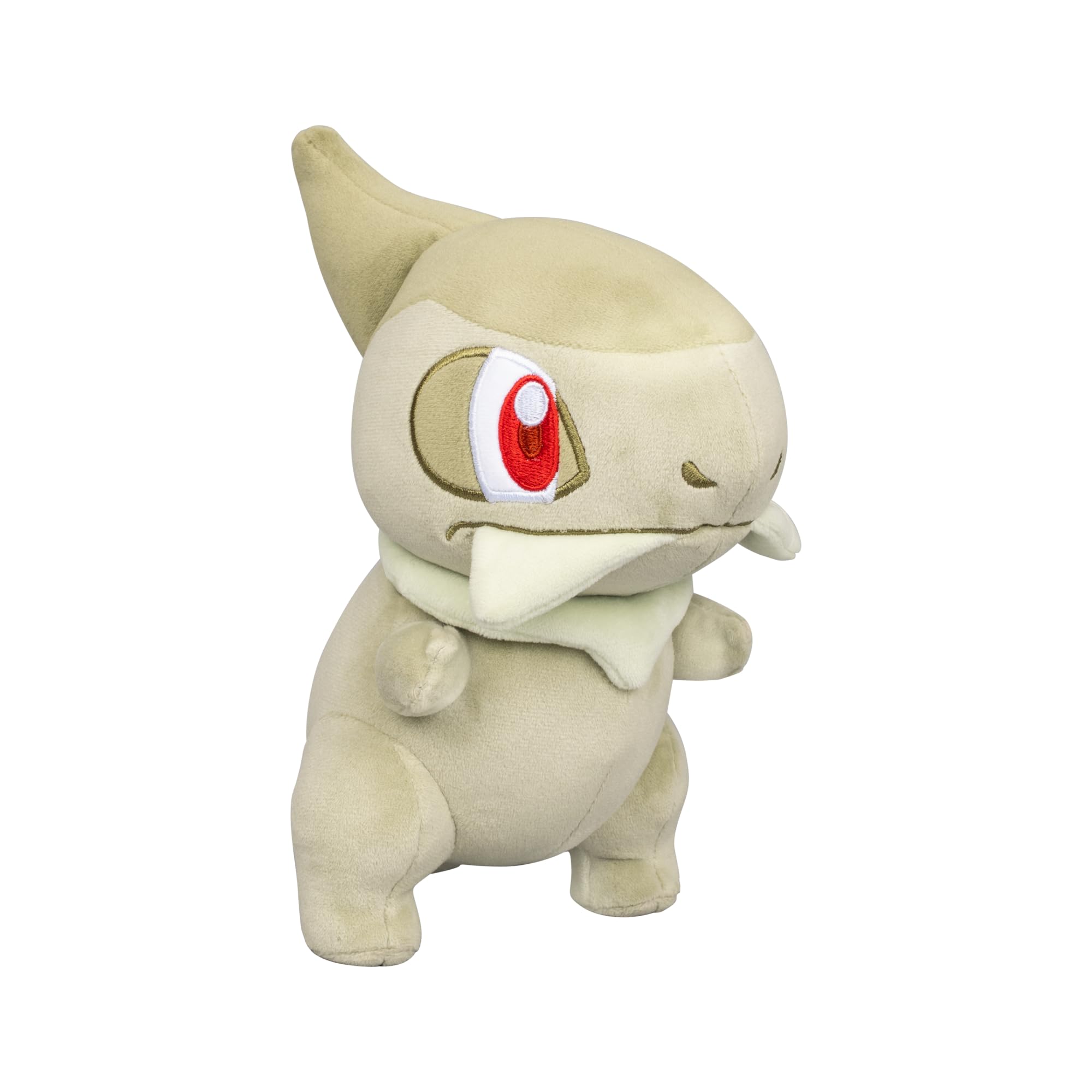 Pokémon Peluche 20 cm PKW4581 Axew - Verde/Marrone - Giocattolo da collezione ufficiale Pokemon imbottito per bambini dai 2 anni in su