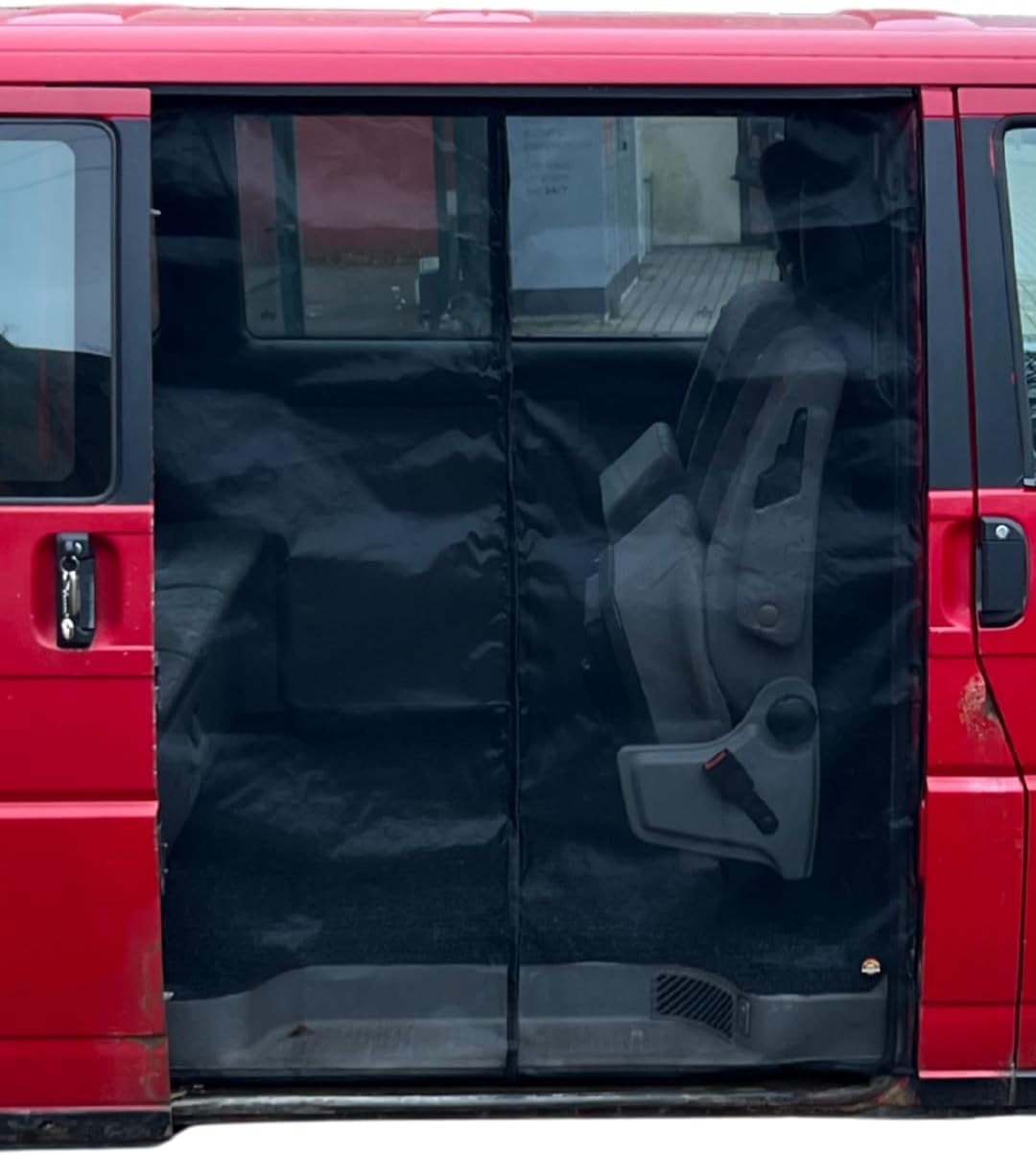 Magnetic Mosquito Mesh Screen 2PC Set Compatible with VW T4 Eurovan – Sliding Door & Rear Hatch