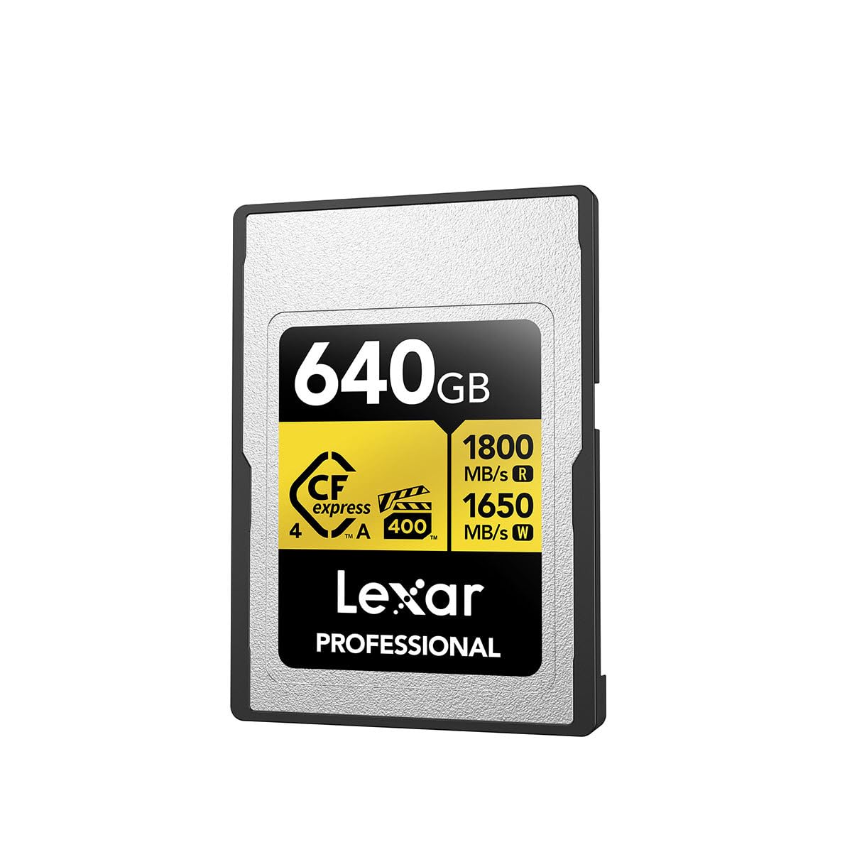 Amazon.com: Lexar 640GB Professional GOLD CFexpress 4.0 Type A