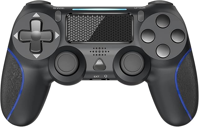 YCCSKY Wireless Controller for P4, Joystick Game Controller for P4/Slim/Pro/PC Console With Touch Pad/Dual Vibration/Motion Control/Audio Function