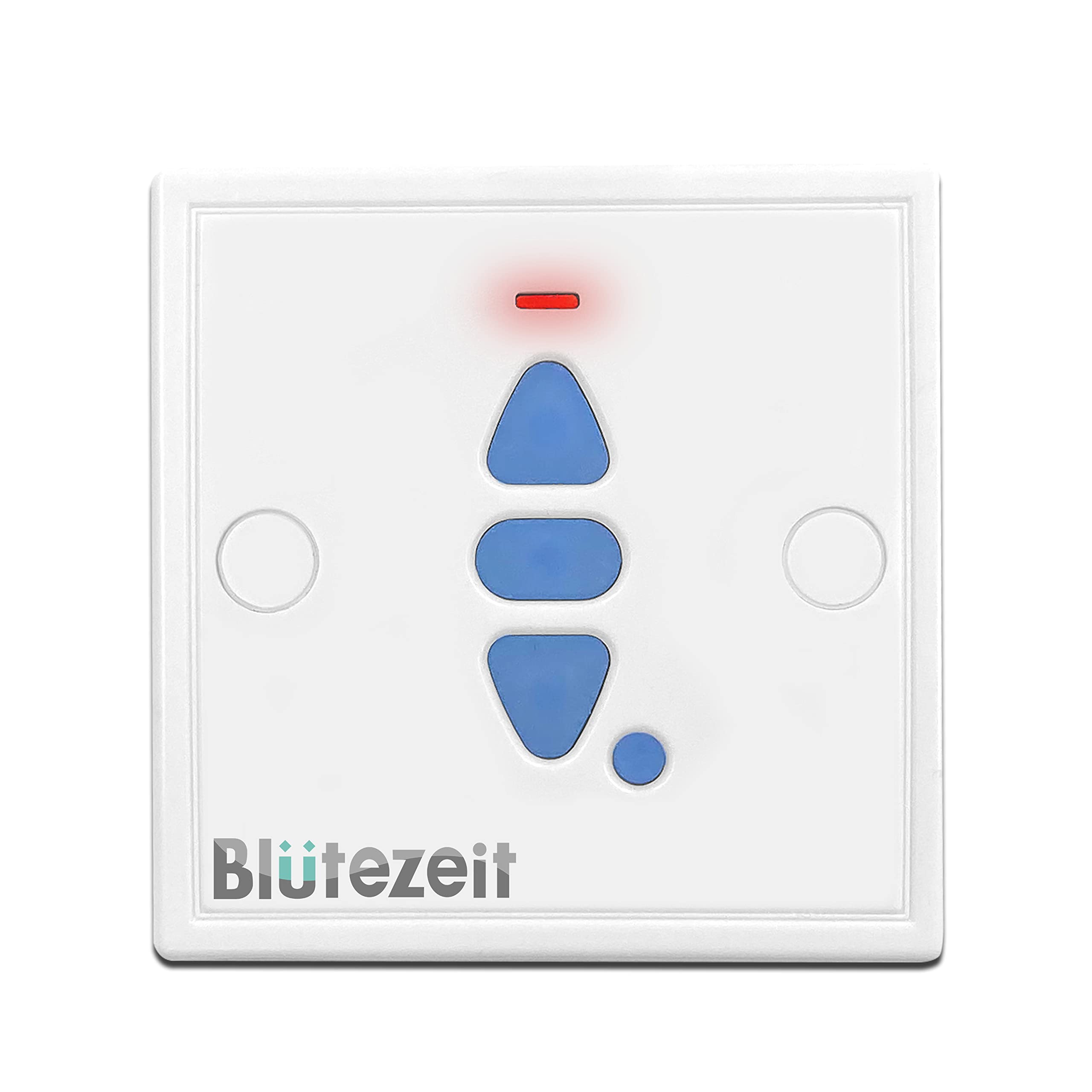 Blütezeit Wall-Mount Switch Wireless for Automatic Sliding Gate Opener, 433 MHz Mutual-Duplicating Remote Control, Door Access Control System Accessory 1pc