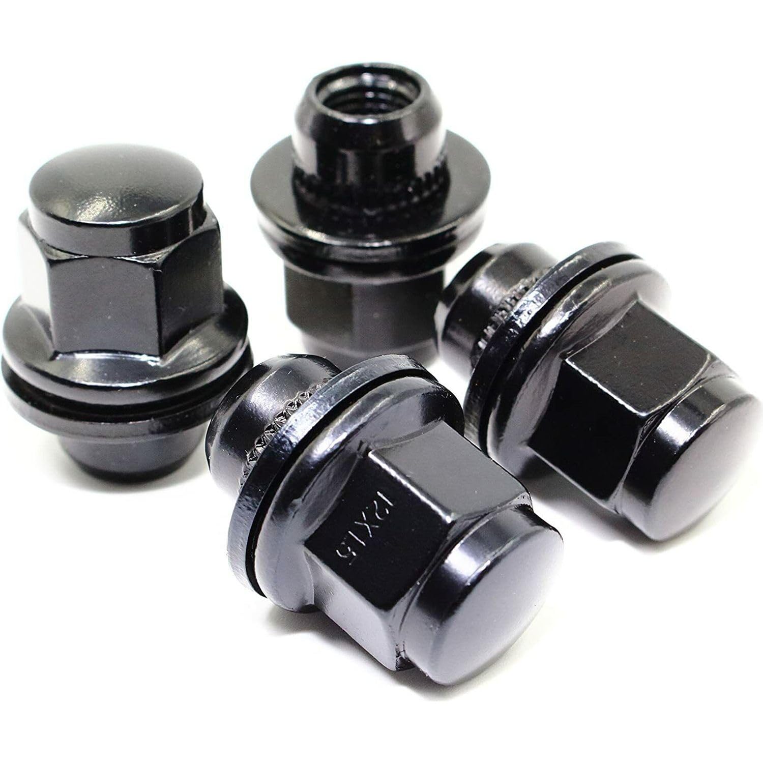 Momtlck 20 Black Lug Nuts 12X1.25 for Outback 2000-2022 for Altima 1993-2021 for Crosstrek 2016-2022 for XV Crosstrek 2013-2015 for Sentra 1982-2022 for Versa 2007-2021 Wheel See Ad 901-86677