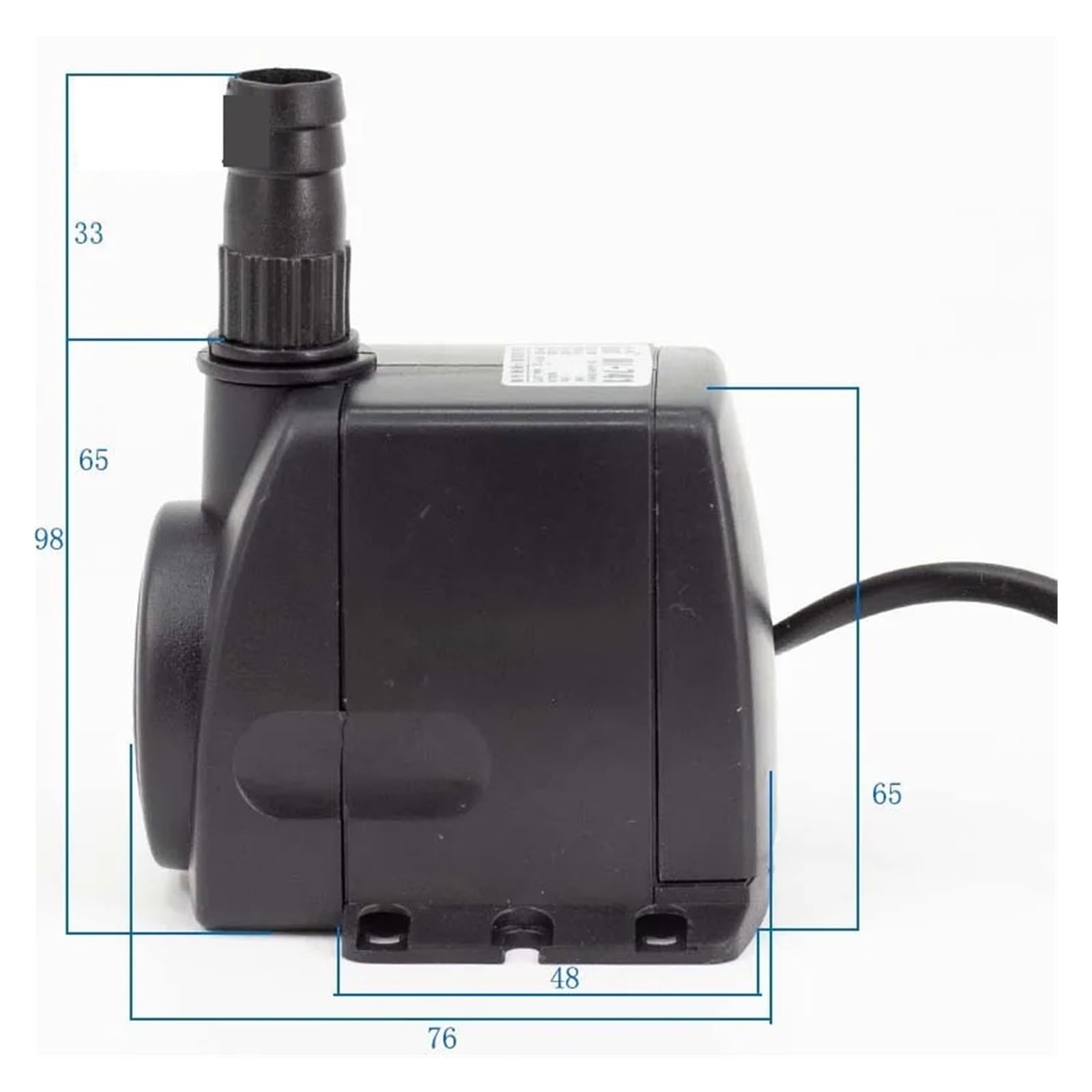 Ricambi for Macchina for Il Ghiaccio Pompa dell'Acqua, Compatibile con HJ-741, Pompa sommergibile AC220-240V 8W for Macchina for Il Ghiaccio