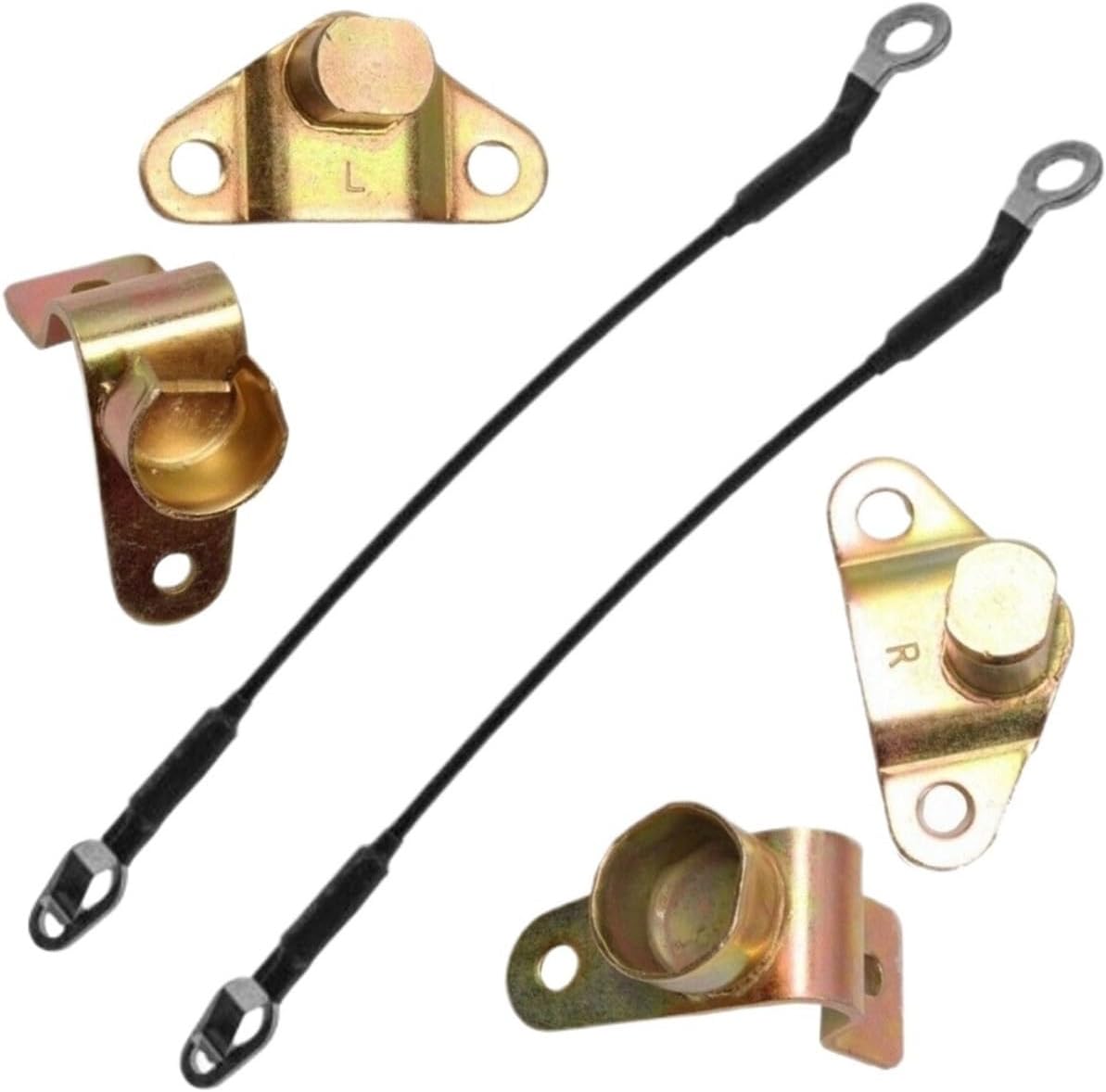 Tailgate Hinges Cables Repair Kit Fit for Chevy Silverado Fit for GMC Sierra 1500 2500 3500 15074252 99-06