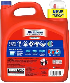 Krikland Signature Ultra Clean Premium Laundry Detergent with 2X Concentrate