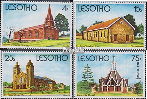 Prophila Collection Lesotho 319-322 (Completa Edizione) 1980 Natale (Francobolli per i Collezionisti) Natale
