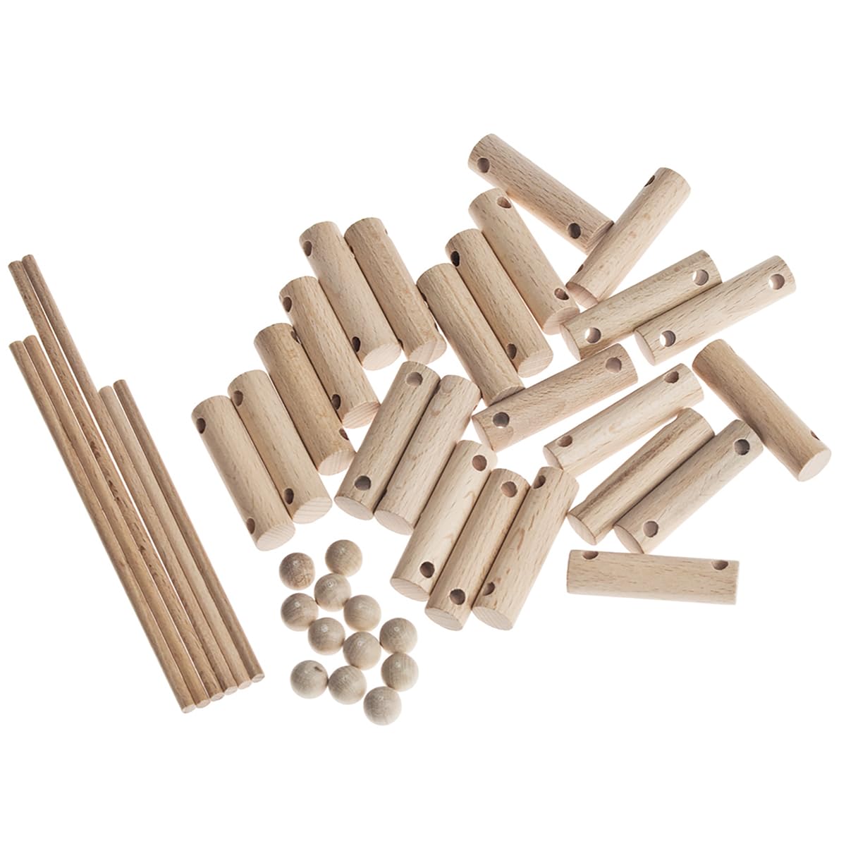 Matches21 DIY Holz Bastelset Topf-Untersetzer – Für Kinder Ab 8 Jahren, 18x15,5 Cm, Mit Anleitung
