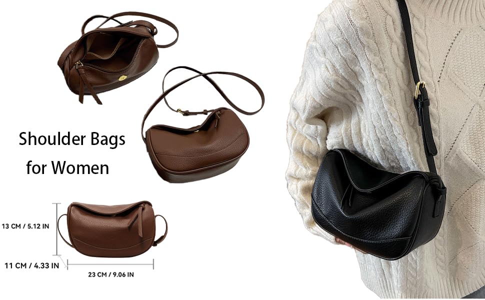 Small Casual Crossbody Bag,Ladies Chic Shoulder Bags,Adjustable Strap Shoulder Handbags with Tassel4