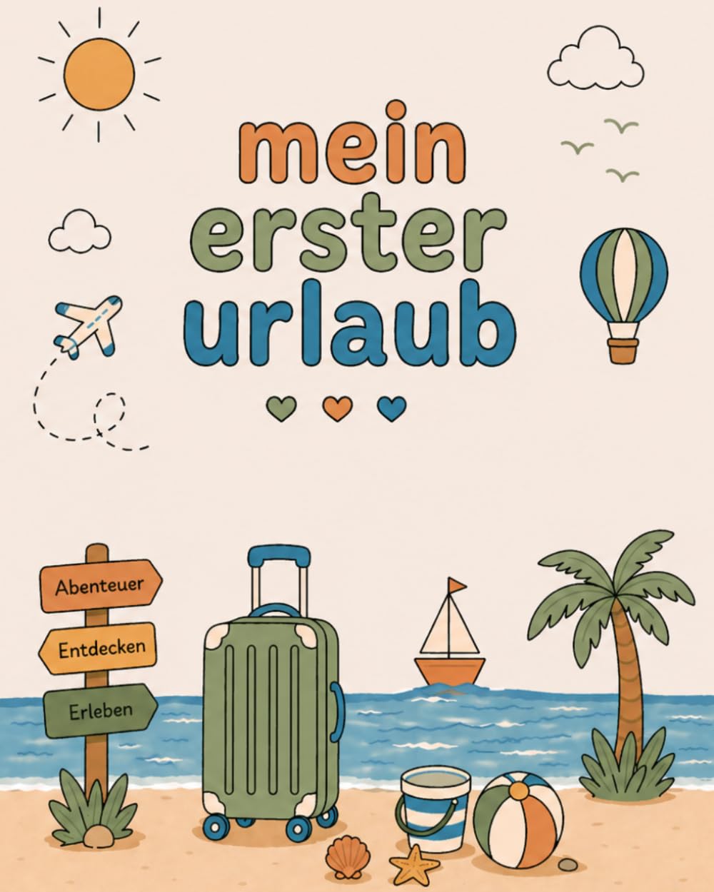 Mein erster Urlaub – Kinderbuch ab 2 Jahren | Spielerisch die Welt entdecken