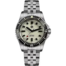 San Martin SN0012GB 40mm Automatic Dive Watch, 1200HV Steel | ST2130 movement, 200M water resistance, sapphire AR crystal, ceramic bezel, full lume options, OTF adjustable clasp