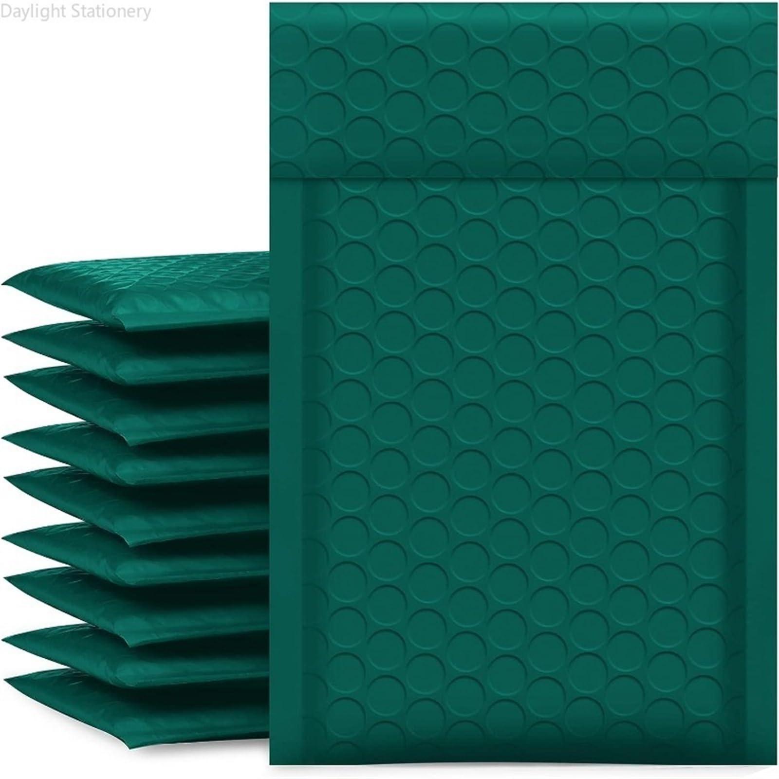 Luftpolstertaschen Luftpolsterumschläge, 50 Stück, grün, Luftpolsterumschläge, gepolsterte Versandumschläge, Poly for Verpacken, selbstklebende Versandtasche, Luftpolsterpolsterung