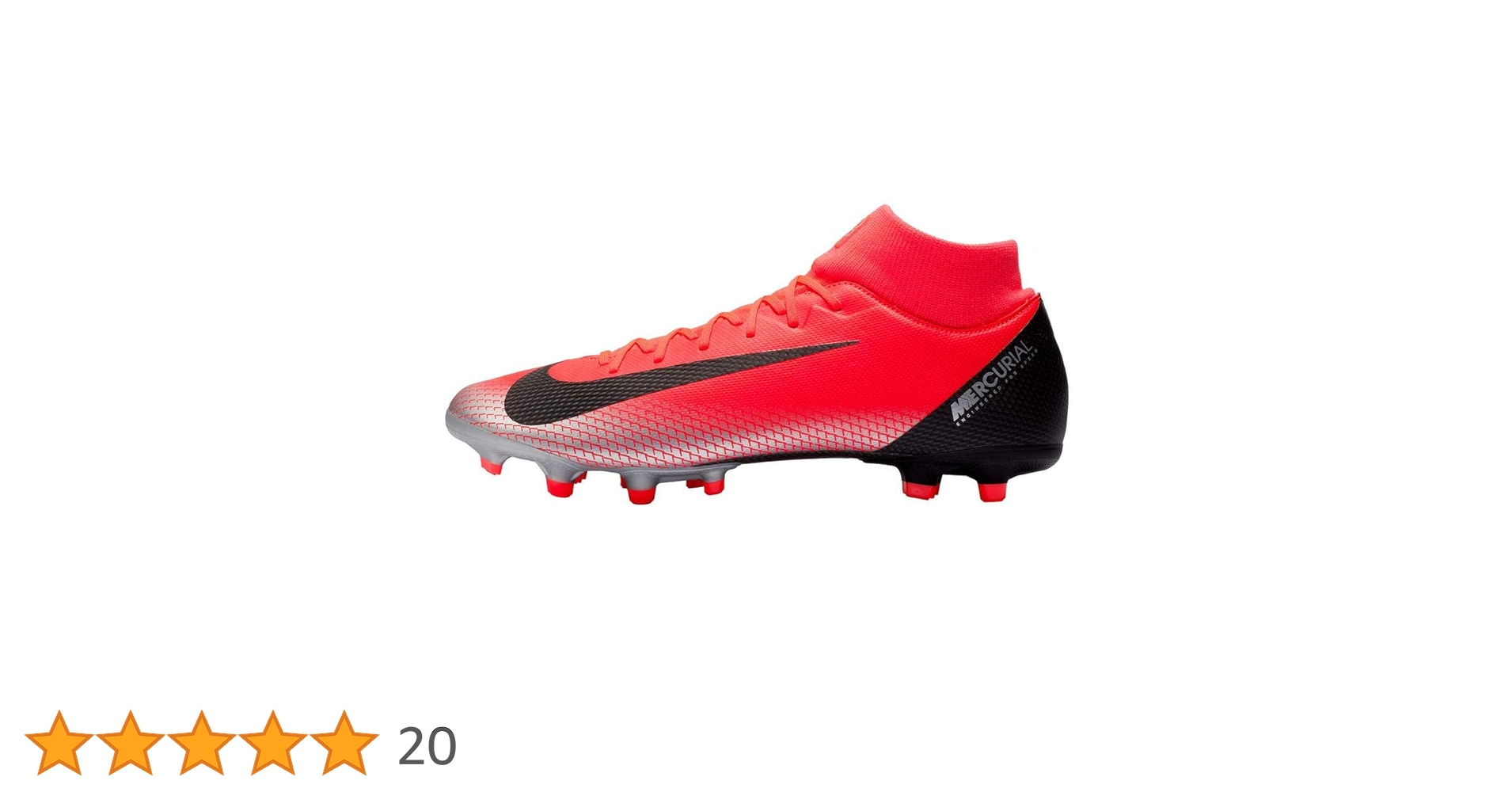 Buy Nike Unisex's Superfly 6 Academy Fg/Mg Crmsn/Blk-Chrome-Gry