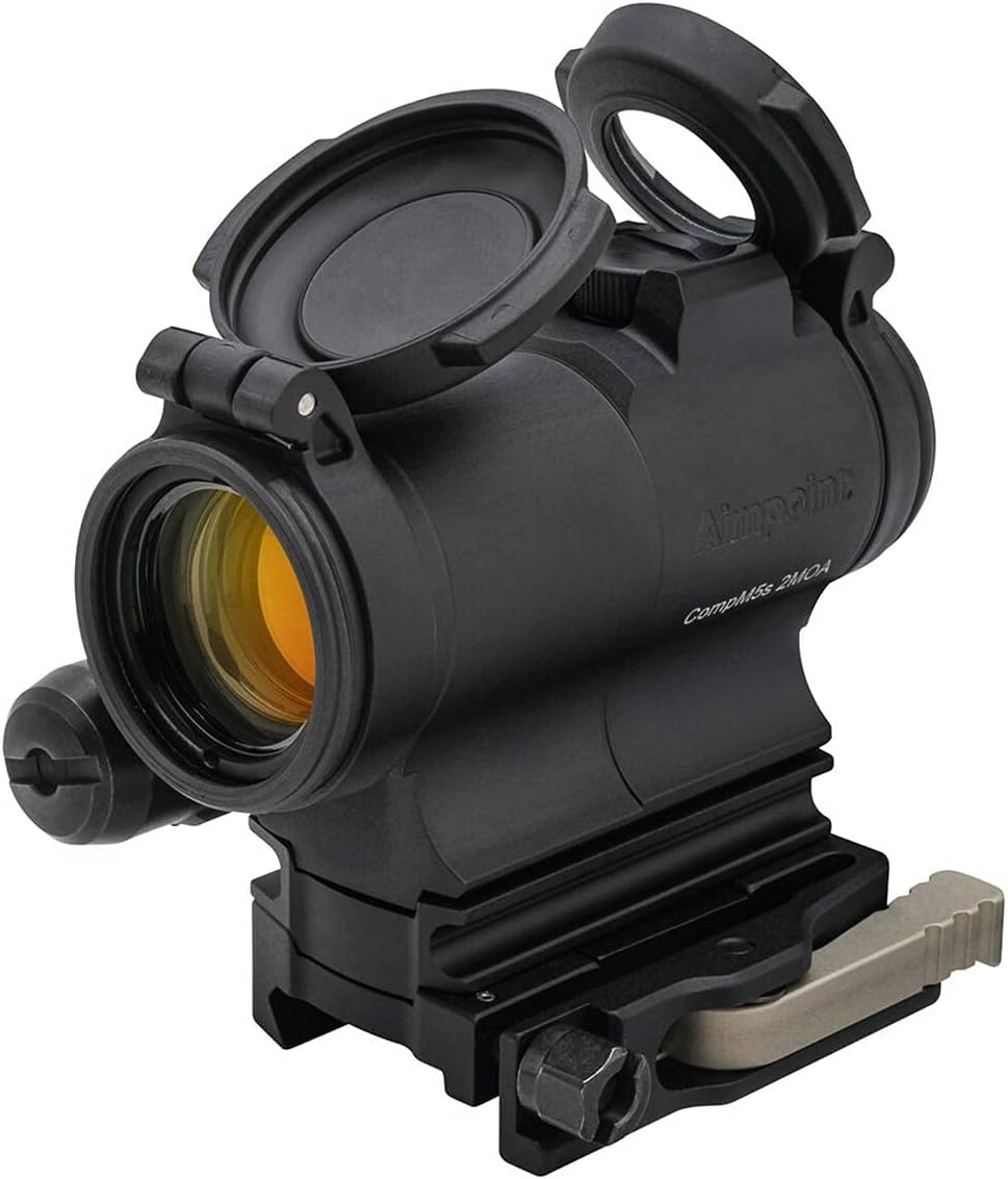 Aimpoint CompM5s Red Dot Reflex Sight with Mount and Spacer - 2 MOA - 200500