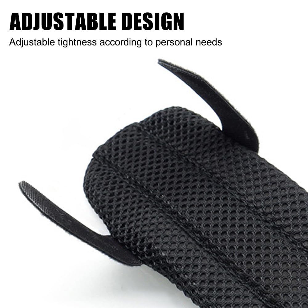 MiOYOOW 2PCS Coussinets de Sangle d'Épaule Tactique, Épaulettes Gilet Tactique Coussinets Sangle de Sac à Dos Respirants pour Aider à Soulager Les Douleurs à L'épaule