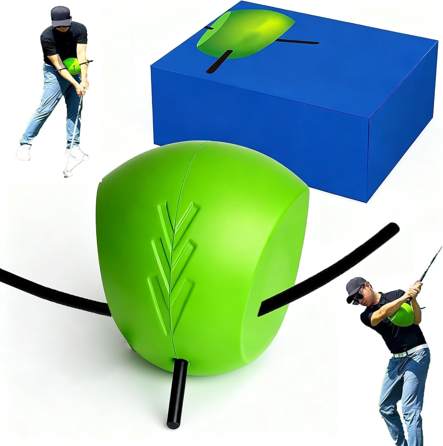 Gresonic Golf swing aid,golf training aid ball,the connector golf training aid,golf swing trainer ball,Helps Train Proper Swing Mechanics,Arm Structure,Sure Set,and Alignment