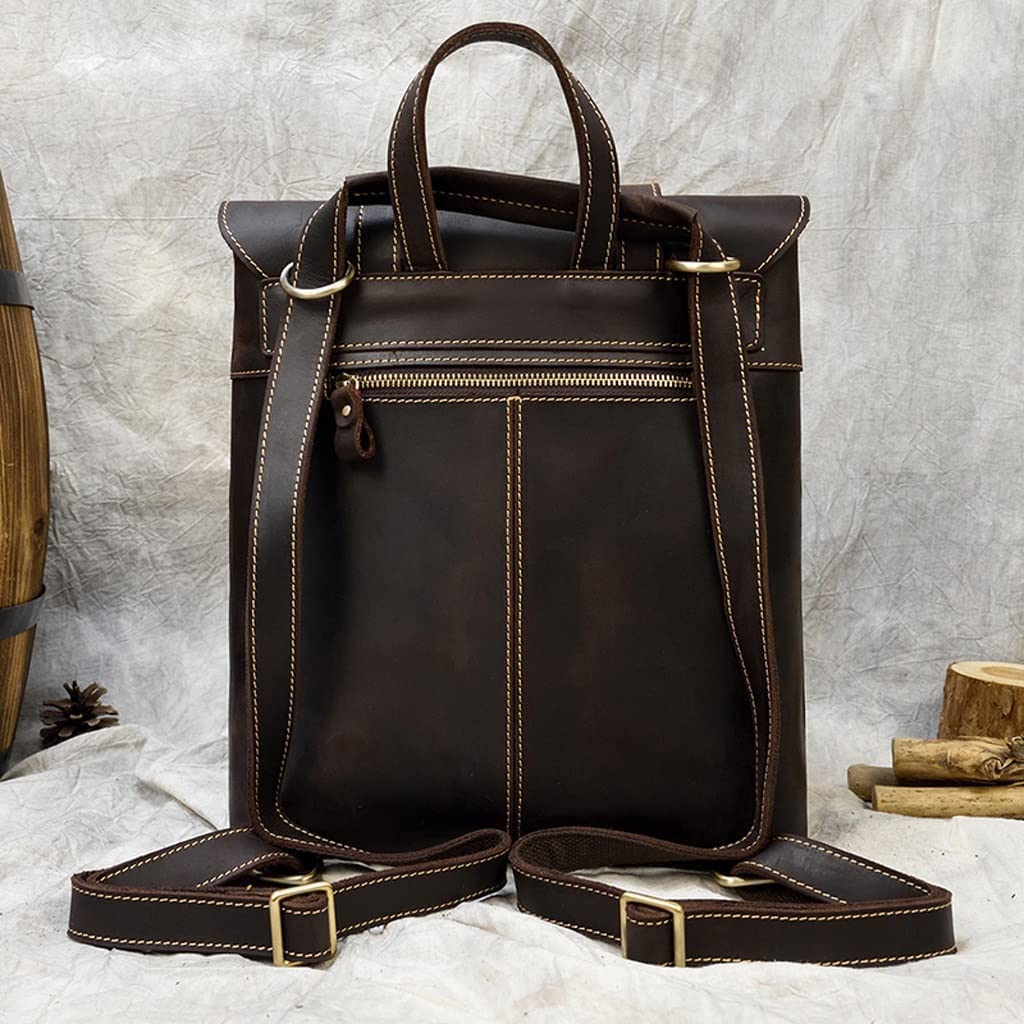 Amazon.co.jp: レザーバックパック クラシック レザー バックパック