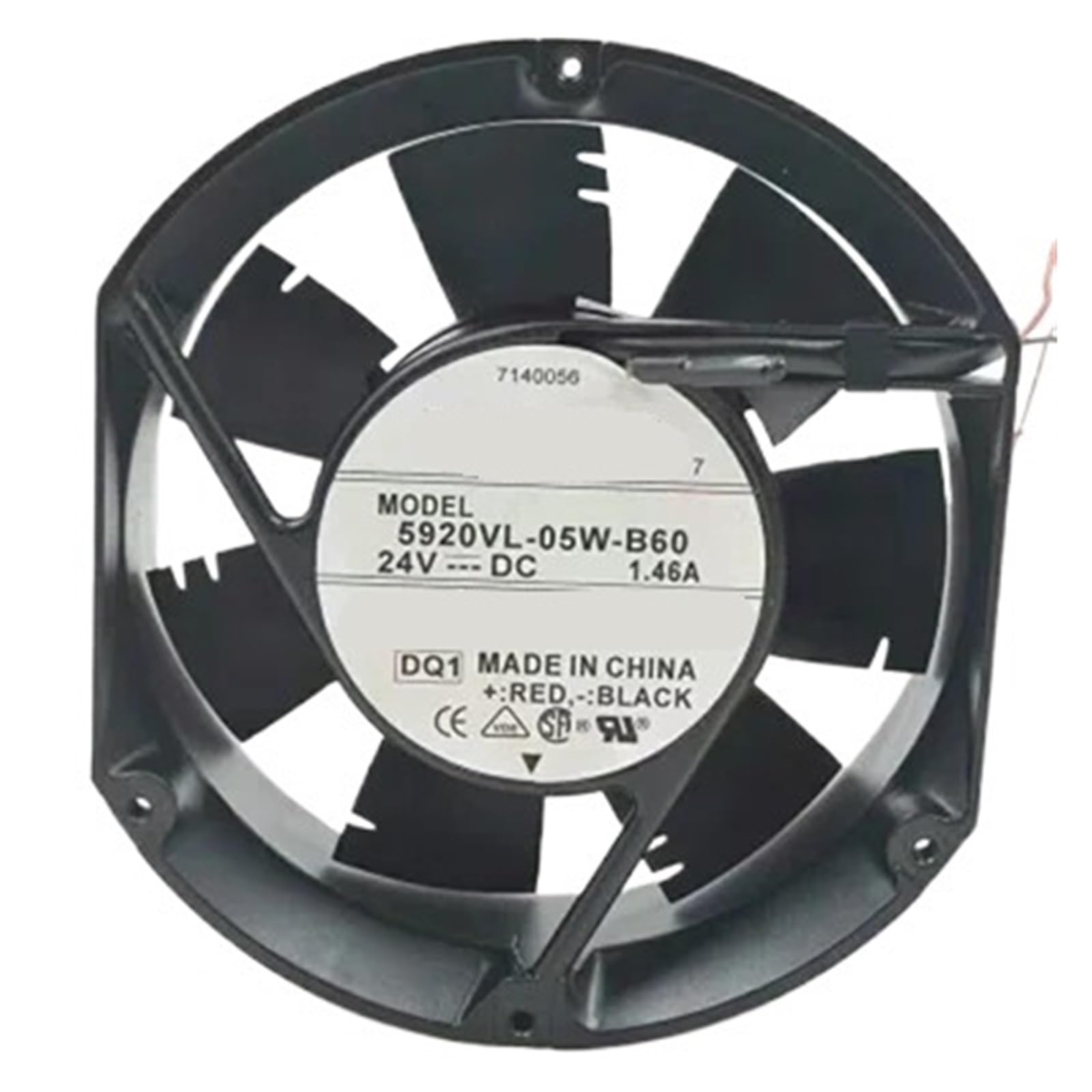 YUIDVJQWS 5920VL-05W-B60 24VDC 1.46A 17251 172 * 172 * 51mm Cooling fan