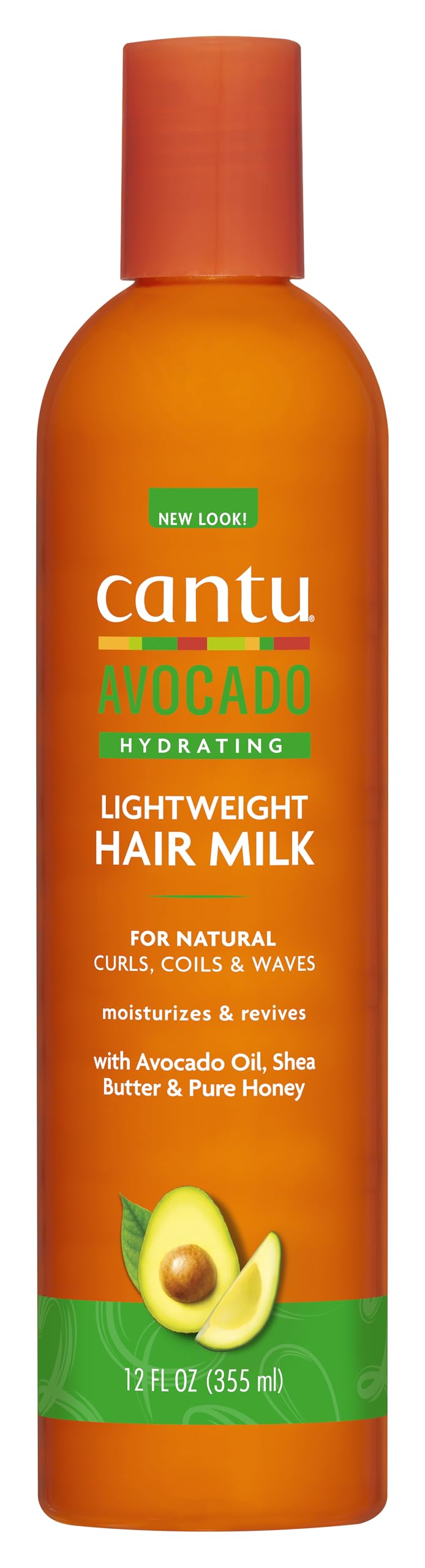 Cantu Feuchtigkeitsspendende leichte Avocado-Haarmilch, 355 ml