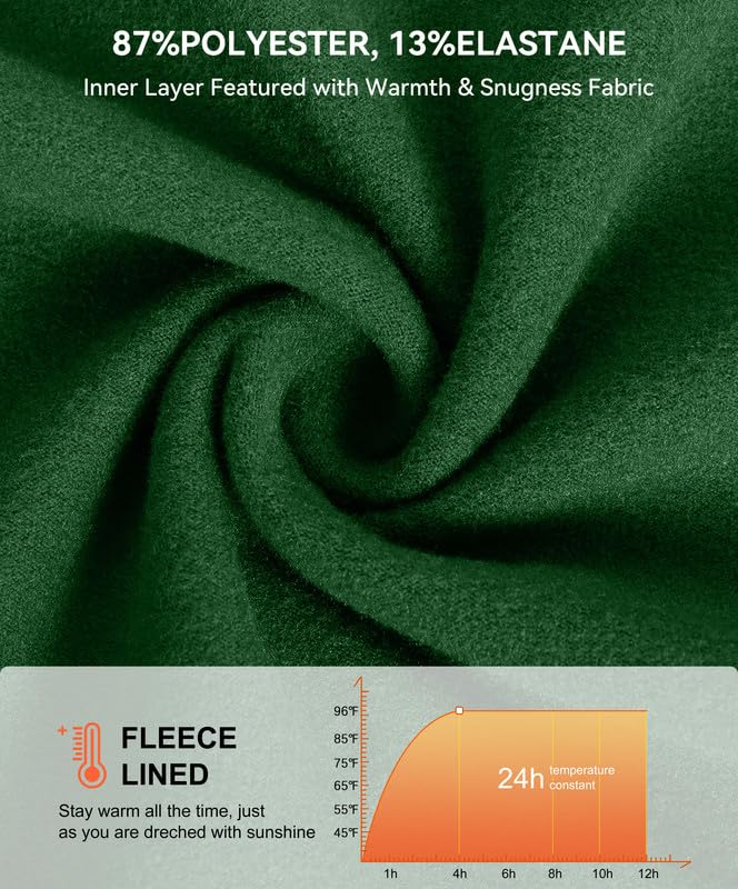 G Gradual Youth Boys Compression Thermal Shirt Long Sleeve Fleece Undershirt for Boy Football Baseball Soccer Base Layer - Image 5