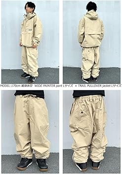 スノーボード 24-25 REPUBLIC&CO WIDE PAINTER PANTS L Republic & Co/リパブリック メンズ スノーウェア パンツ WIDE