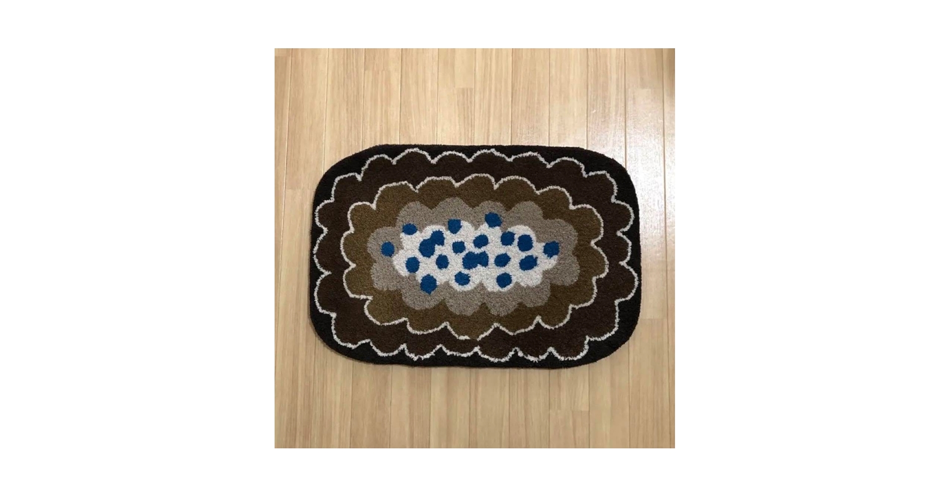 ミナペルホネン　ラグ　マット　pudding pudding ラグ - minä perhonen