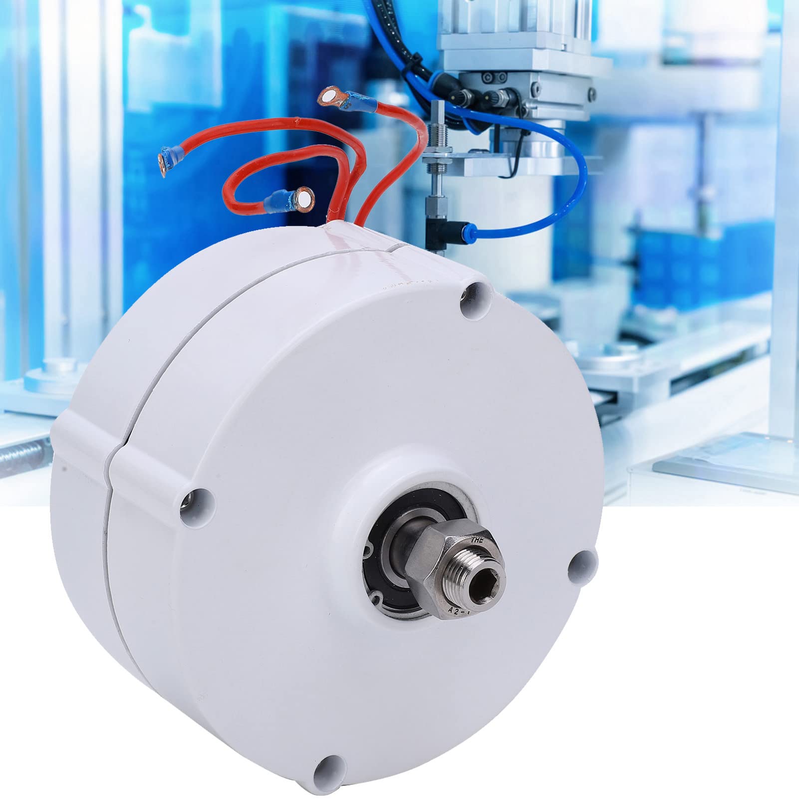 Pissente Generatore a Magneti Permanenti NdFeB Alternatore a Magneti Permanenti CA Trifase 200W 600r M Trasmissione Diretta Bassa Coppia di Avviamento per Energia Idroeolica Eolica Utenti (senza