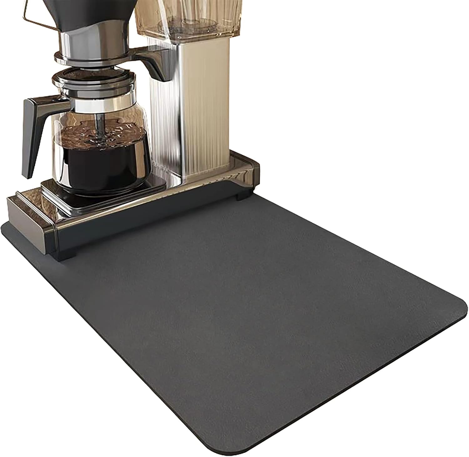 Alrigon Coffee Maker Mat for Countertops, Hide Stain Absorbent Dish