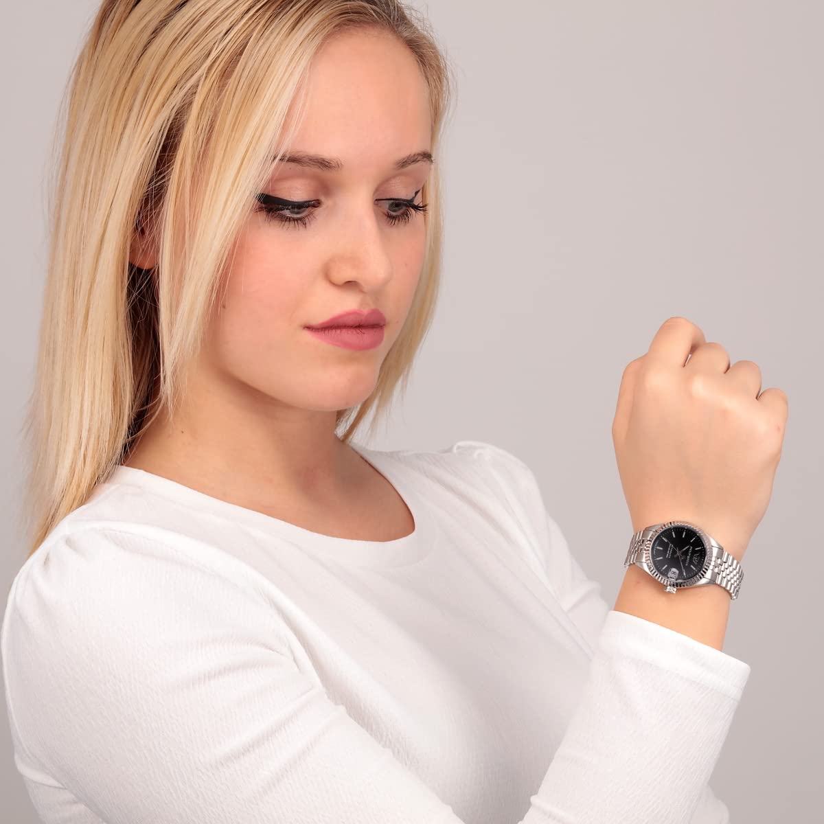 Philip Watch Caribe Orologio Donna, Automatico, Analogico - 33 mm