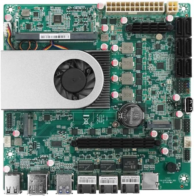 1 * 10G 2*i226-V 2.5G 3LAN Intel Niska moc N150 Płyta główna NAS 6-Bay 6*SATA3.0 2*M.2 NVMe 1*DDR5 Soft Router Firewall ITX Płyta główna