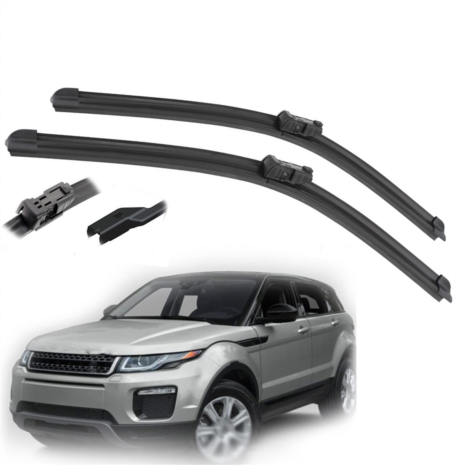 Balais d'essuie-glace 24" 21" voiture pare-brise avant Evoque L538 2012 2015