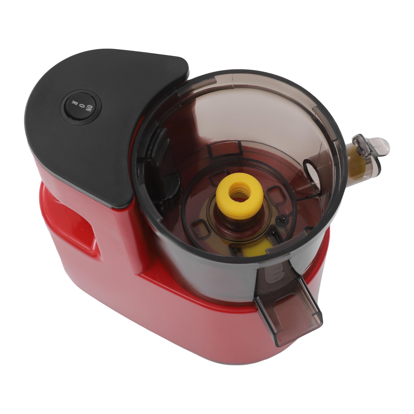 Exprimidor eléctrico Slow Juicer, 500 W, exprimidor eléctrico para verduras y frutas, silencioso, con sistema antigoteo, ideal para una alimentación saludable