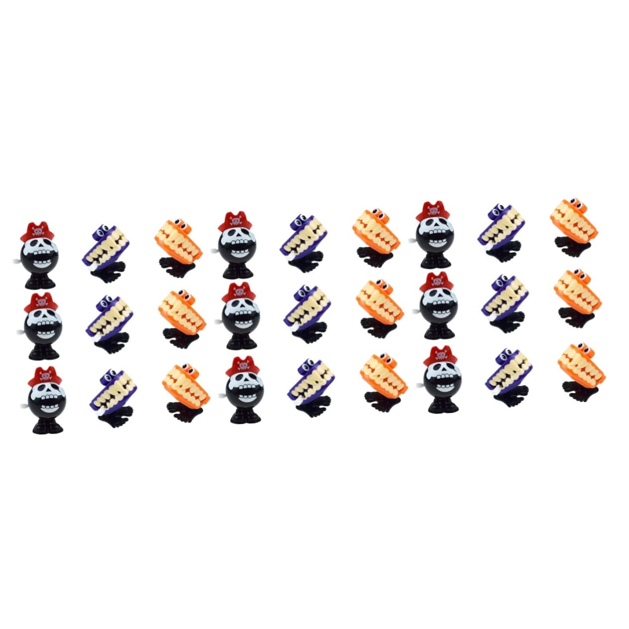 YARNOW 27 Stck. Teiliges Halloween Aufziehspielzeug Bunte Hüpftiere Lustige und Junge Mädchen Spiele Leichtes Lernspielzeug für Party und Alltag