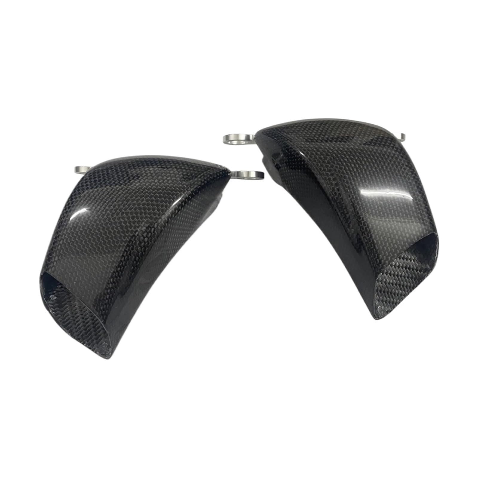 Conductos de refrigeración de aire de pinza Conductos de aire y cubierta del radiador de la pinza de la motocicleta compatibles con DUCATI PANIGALE V2 899 959 1199 1299 Hyper 950 Multistrada V4(Gloss)