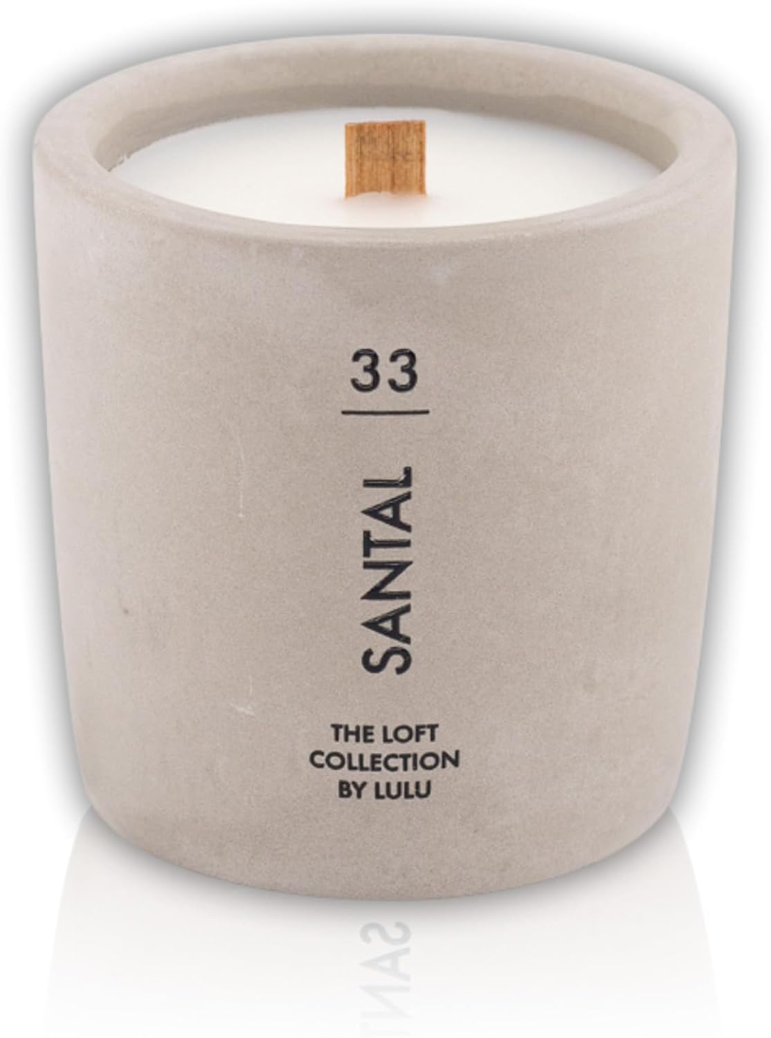 Lulu Candles Santal Scented Candle The Loft Collection