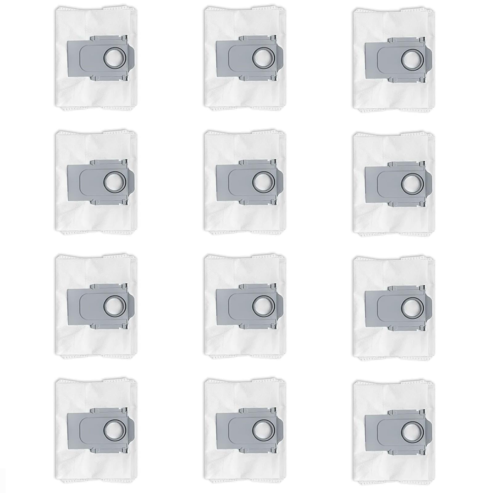Lot de 6/12 sacs à poussière pour aspirateur robot Q8 Max, Max Plus - Sacs à poussière étanches (12 pièces)