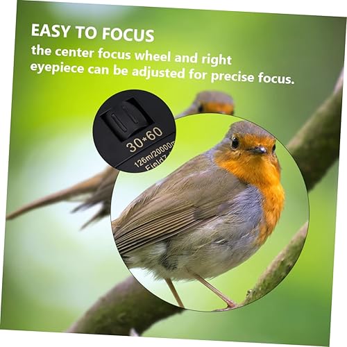 Miniatura 5 de Gatuida 2pcs Binoculars Bird Watching Binocular Collapsible Opera Glasses Small Telescope Handheld Outdoor Binocular Folding Binocular Bunoculars