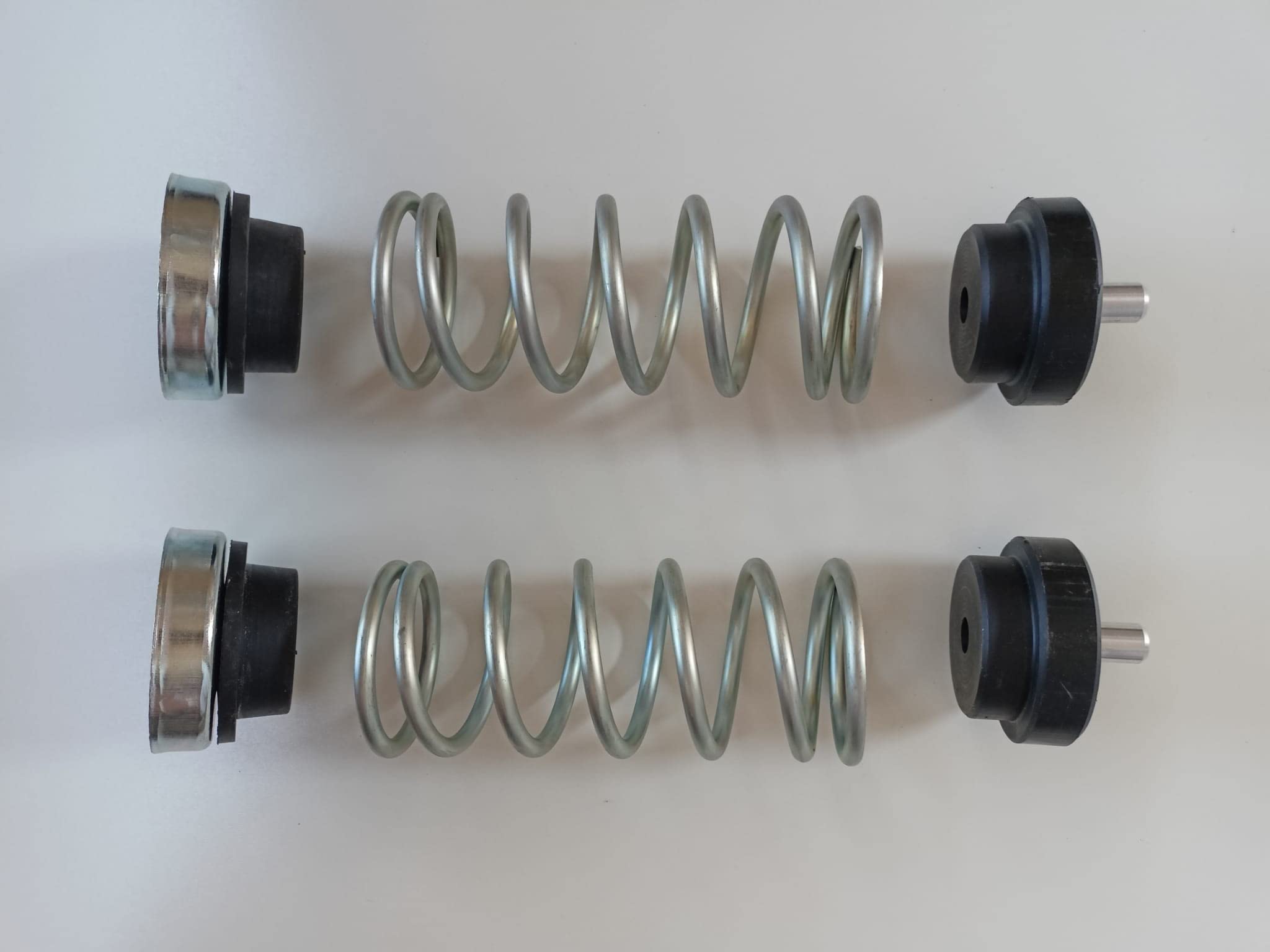 Kit 2 Molle Rialzo Stabilizzatrici di Carico Compatibili per FIAT Panda 169 4x4 dal 09/2003 al 2011 0638