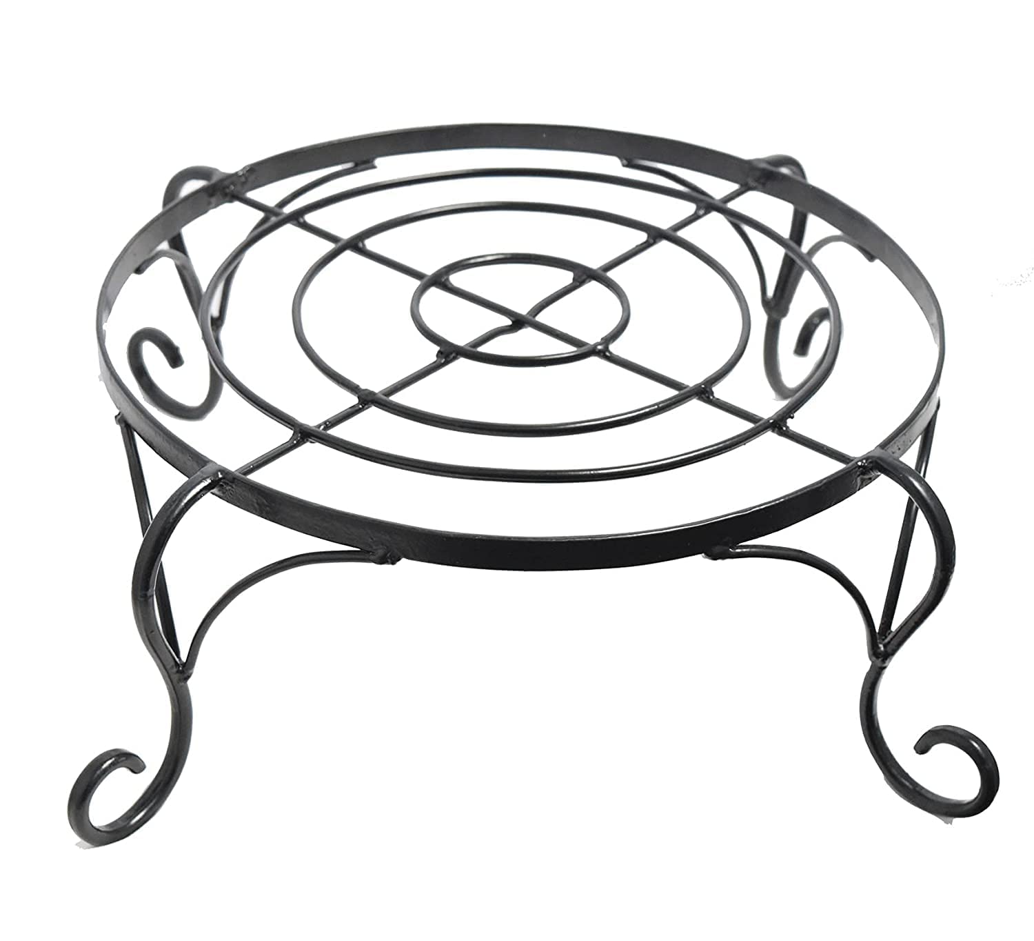 CRAFTCASTLE 3 Tier Corner Plant Stand Floral Corner Shelf Metal Flower Pot Rack Stair-Step Style Display Ladder for Garden Balcony Indoor Outdoor (Stand) (B092RF8FV5) Amazon Price History, Amazon Price Tracker
