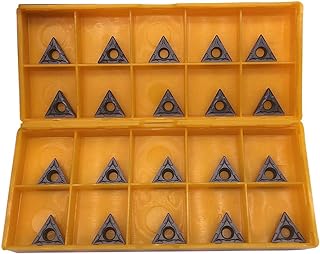 20pcs Carbide turnning Inserts TCMT21.51 TCMT110204 Carbide Insert for Lathe Turning Tool Holder for Steel,Stainless Steel