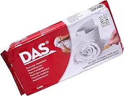 DAS, Massa para Modelar, Branco, 1Kg